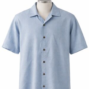 Tommy Bahama Sky Blue Casual Button Down Shirt